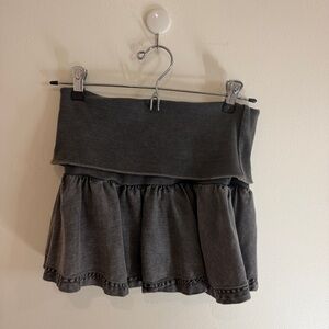 BDG Charcoal Mini Skirt